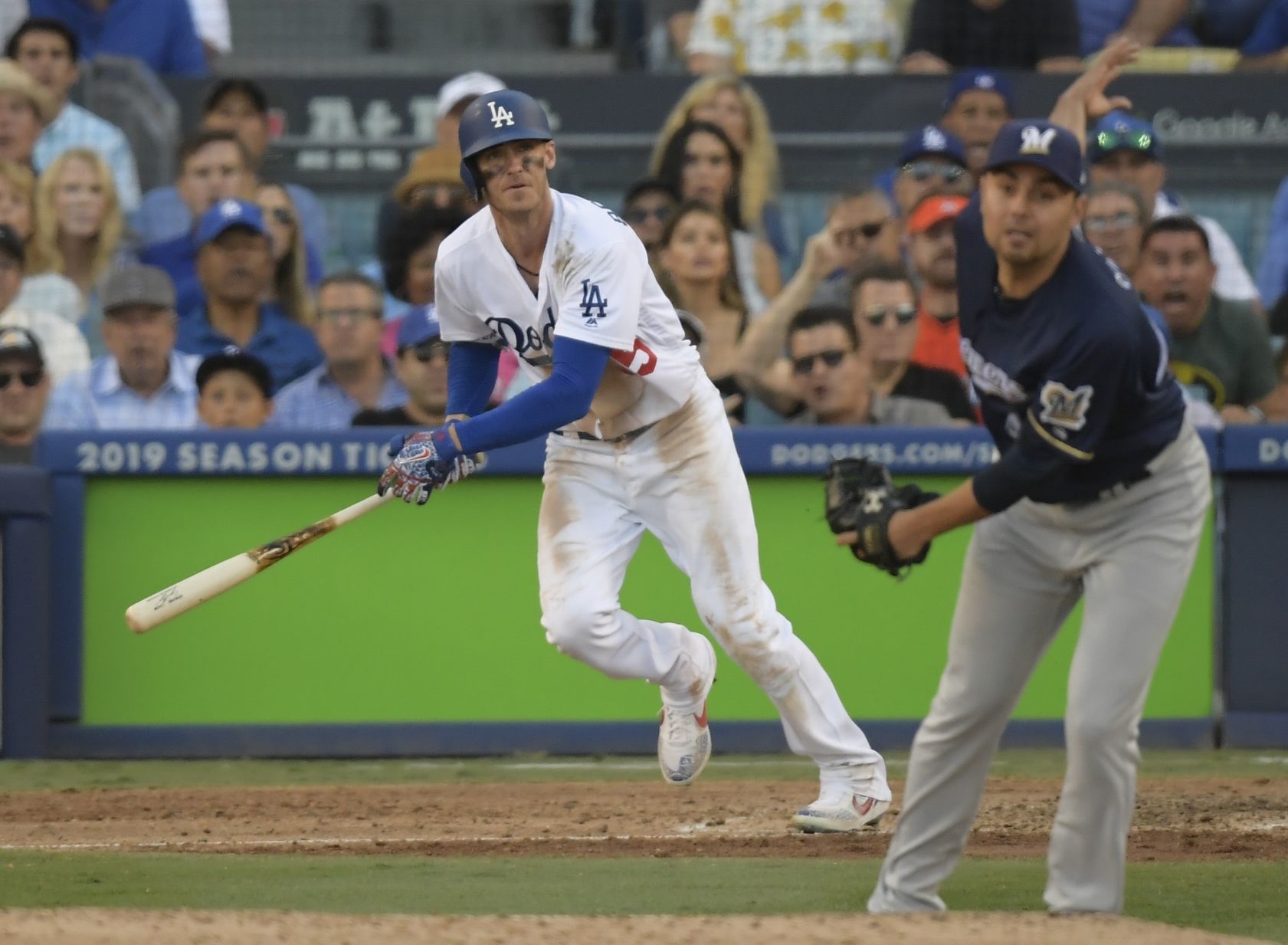 Dodgers 5, Brewers 2